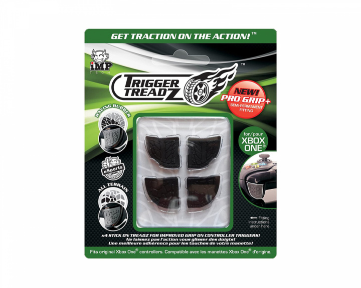 Trigger Treadz Xbox Black Trigger Treadz - Trigger Grips til Xbox  Kontroller