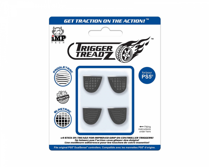 Trigger Treadz PS5 Trigger Treadz - Trigger Grips til PS5  Kontroller