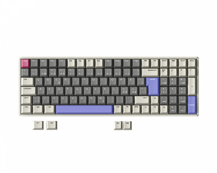 IQunix F97 Variable X Wireless RGB [Cherry Brown] 96% - Trådløs Tastatur