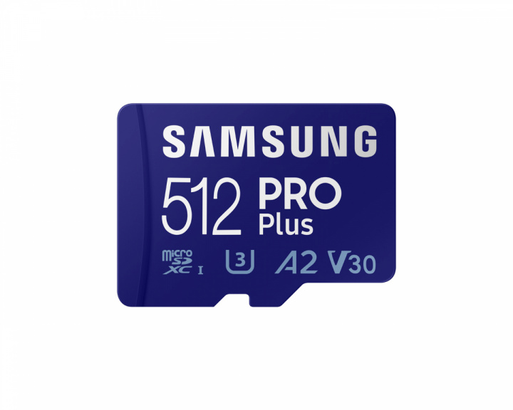 Samsung PRO Plus microSDXC 512GB & SD adapter - Minnekort