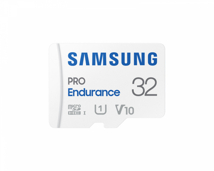Samsung PRO Endurance microSDHC 32GB & SD Adapter - Minnekort