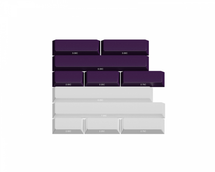 KBDfans PBTfans Purpurite Spacebar Kit