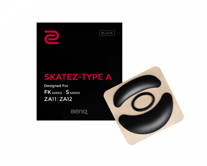 ZOWIE by BenQ Skatez - Type A  FK- & S-series, ZA11/ZA12 - Svart