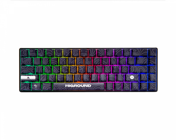 Higround BLACKICE Base 65 Hotswap Gaming Tastatur - ANSI [White Flame]