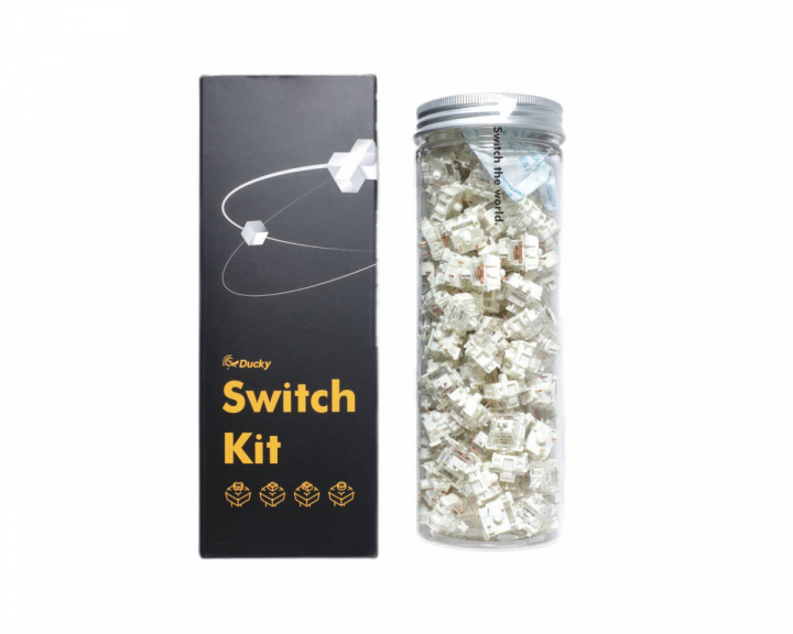 Ducky Switch Kit - Gateron G Pro 2.0 White (110pcs)