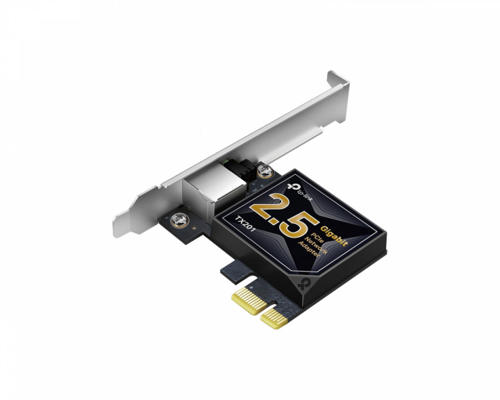 TP-Link TX201 2.5 Gigabit PCIe Network Adapter, 2.5 Gbps - PCIe nettverksadapter