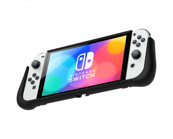 Hori Hybrid System Armor til Nintendo Switch OLED - Svart Beskyttende etui