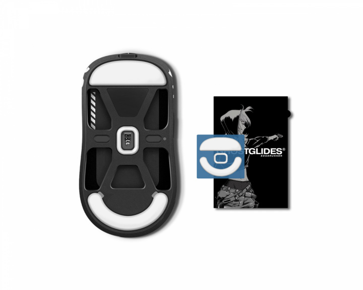 GHOSTGLIDES Edgerunner Mouse Skates til Pulsar X2/X2 Mini/X2V2/X2H