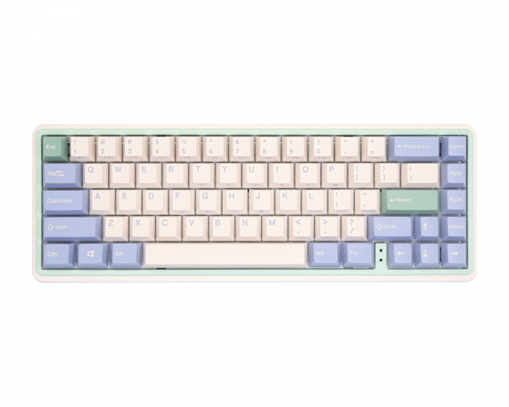 Varmilo VXT68 Minilo 65% Eucalyptus Trådløst Tastatur [Gateron Pro Yellow 2.0]