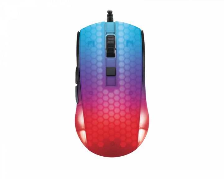 Deltaco Gaming DM310 Semi-Transparent RGB Gaming Mus - Svart