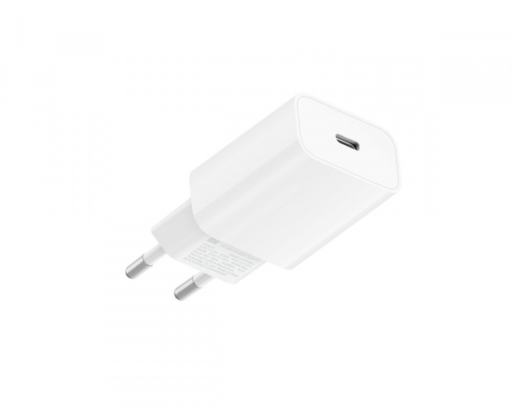 Xiaomi Mi 20W Charger (USB-C) - Hvit Vegglader