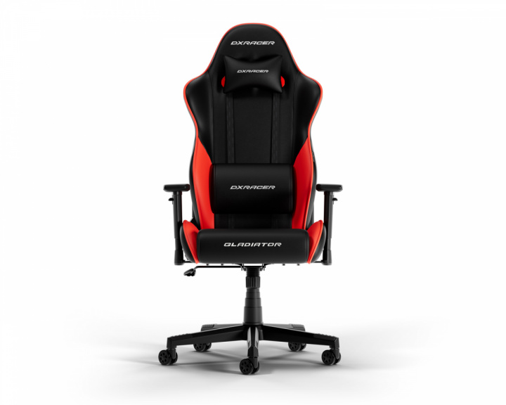 DXRacer GLADIATOR L Svart & Rød PVC Lær