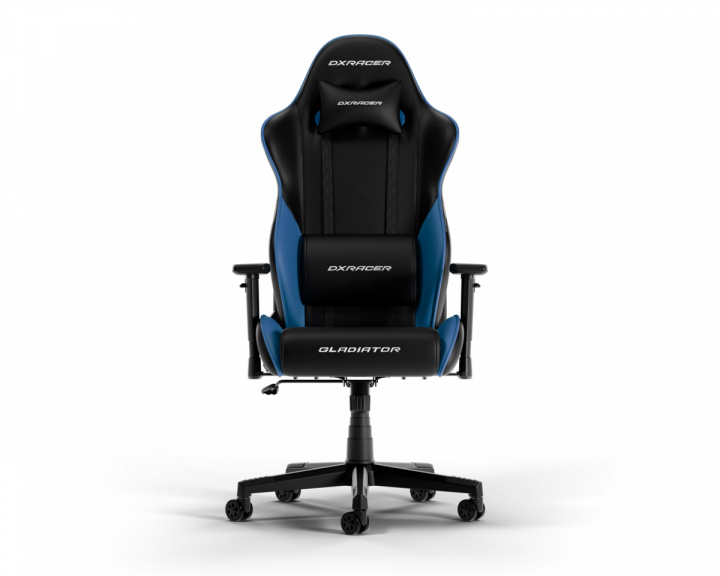 DXRacer GLADIATOR L Svart & Blå PVC Lær