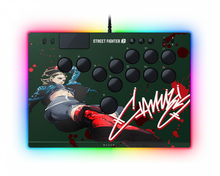 Razer Kitsune Arcade Controller PS5 & PC - SF6 Cammy Edition