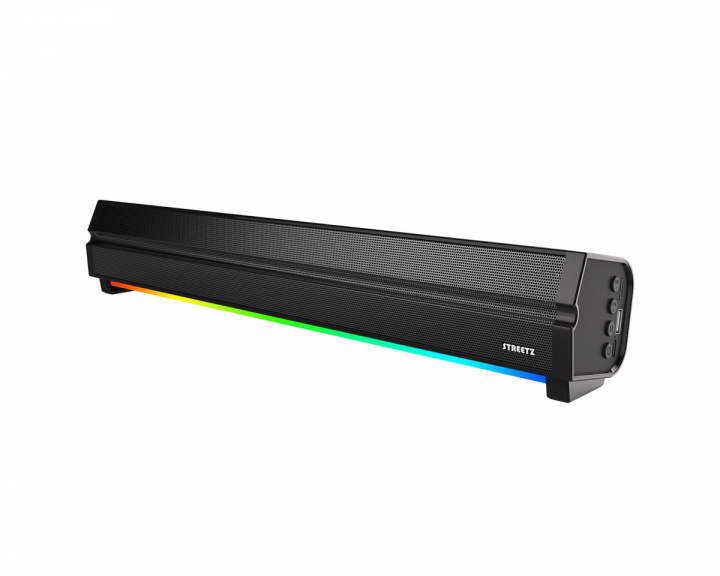 STREETZ SB100 Bluetooth Soundbar RGB - Trådløs Lydplanke