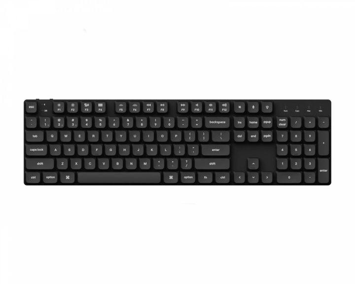 Keychron K5 SE Low Profile Trådløst Tastatur Aluminum [Gateron Brown]