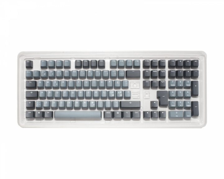 Ducky Skyline PBT Double-shot Keycap Set - Grå