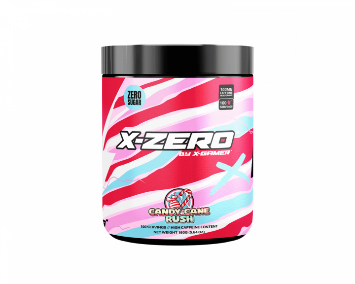 X-Gamer X-Zero Candy Cane Rush - 100 Porsjoner