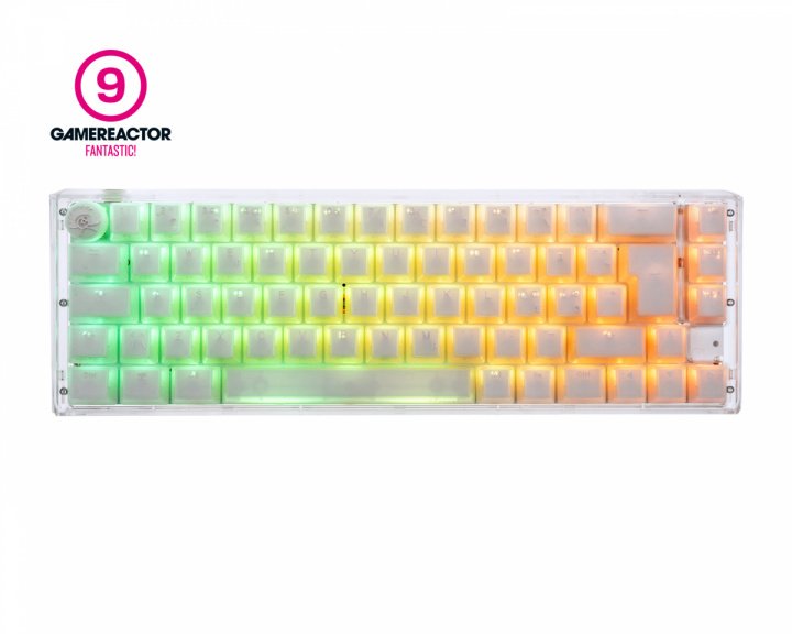 Ducky ONE 3 SF Aura White RGB Hotswap Tastatur [MX Red]