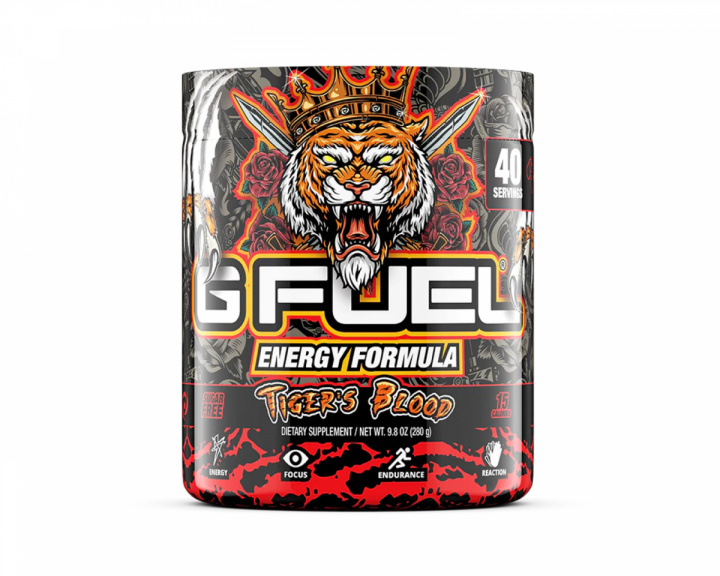 G FUEL Tigers Blood - 40 Porsjoner