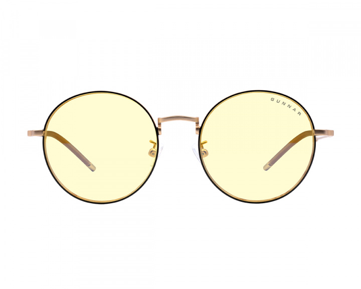 Gunnar Optiks Ellipse - Svart/Gull - Amber