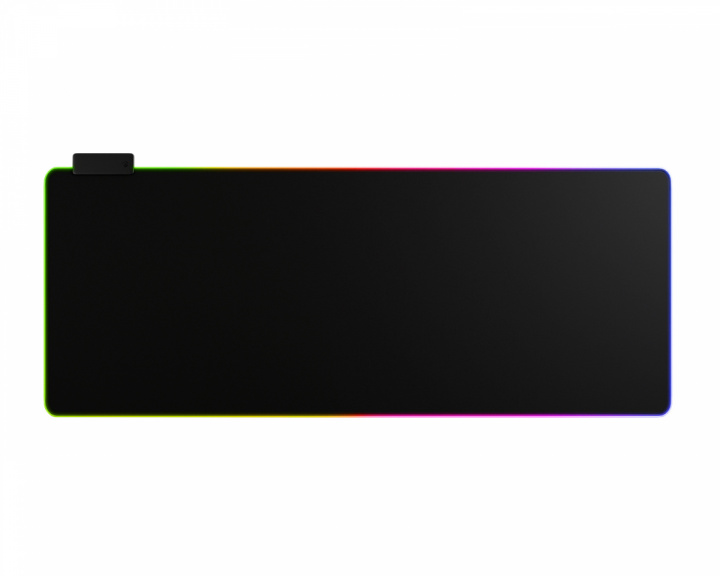 MaxMount RGB Musematte XXL med USB-Hub - Svart