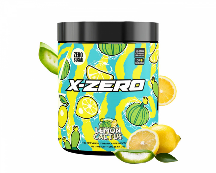 X-Gamer X-Zero Lemon Cactus - 100 Porsjoner