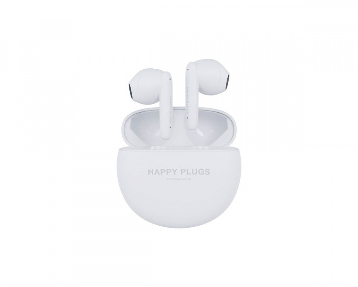 Happy Plugs JOY Lite True Wireless In-Ear Hodetelefoner - Hvit