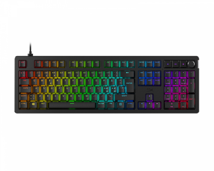 HyperX Alloy Rise Gaming Tastatur Full-Size (Linear) - Svart
