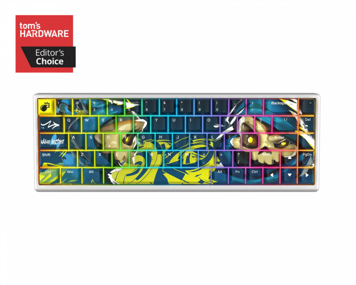 Arbiter Studio Polar 65 - Magnetisk Gaming Tastatur - Calabera [Hall Effect]