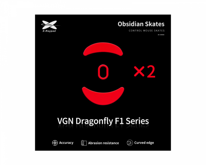 X-raypad Obsidian Mouse Skates til VGN Dragonfly F1