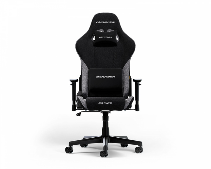 DXRacer PRINCE L Svart & Grå Stoff