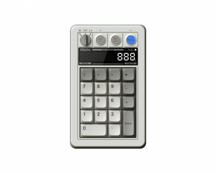 8Bitdo Retro 18 Mechanical Numpad - Trådløs Numpad - M Edition