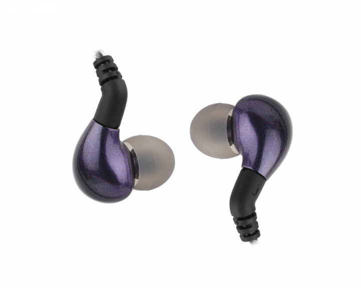 Blon BL03 IEM Hodetelefoner med 3.5mm Mikrofon - Lilla