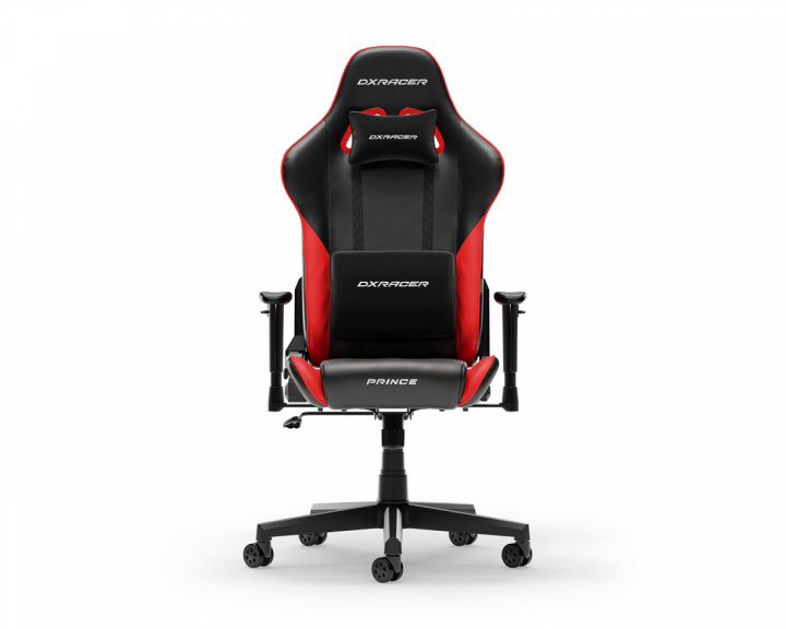 DXRacer PRINCE L Schwarz & Rot PVC Leder