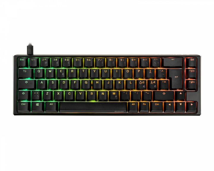 Ducky ONE 3 SF Classic RGB Tastatur [Baby Kangaroo] - Svart/Hvit