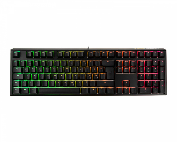 Ducky ONE 3 Classic RGB Tastatur [Baby Kangaroo] - Svart/Hvit