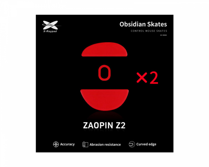 X-raypad Obsidian Mouse Skates til Zaopin Z2