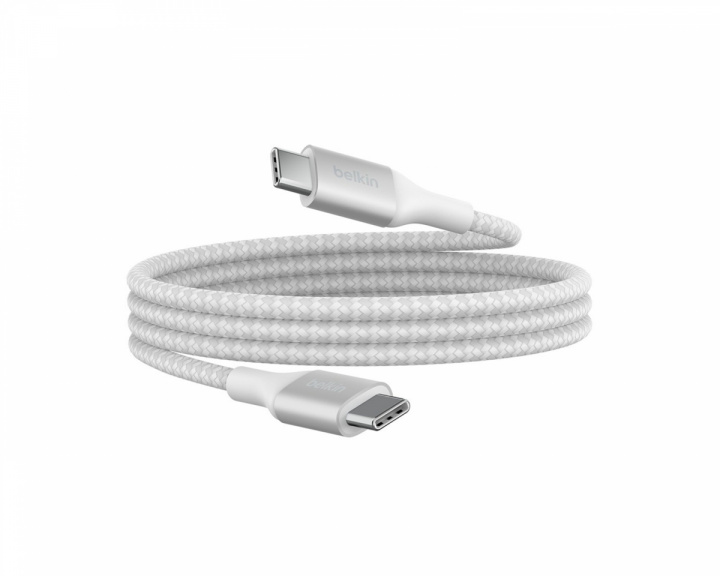 Belkin Boost Charge 240W USB-C til USB-C Kabel - 2m  - Hvit