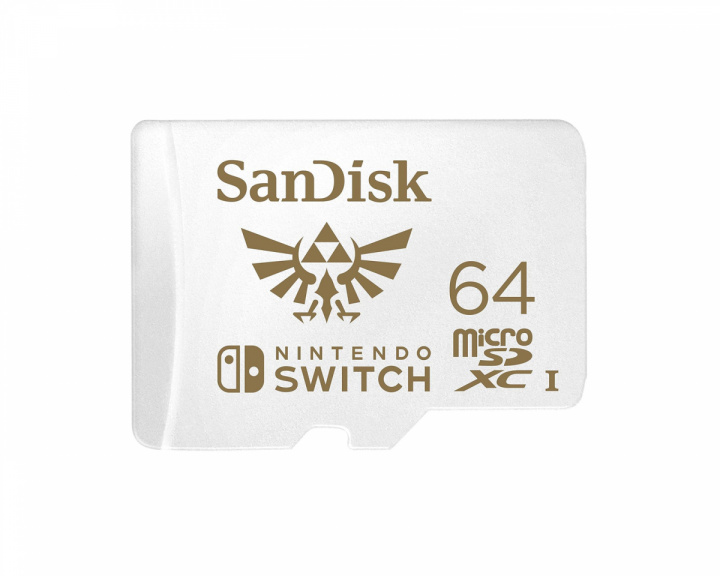 SanDisk microSDXC Minnekort til Nintendo Switch - 64GB