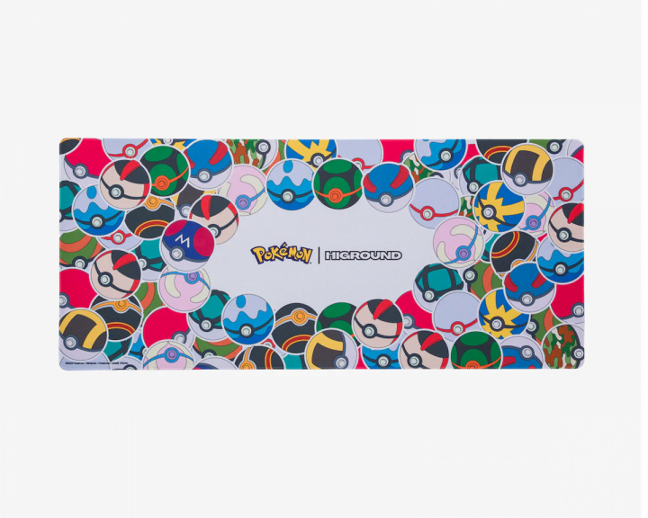 Higround Pokémon Gaming Musematte - Poké Ball Sticker - XL