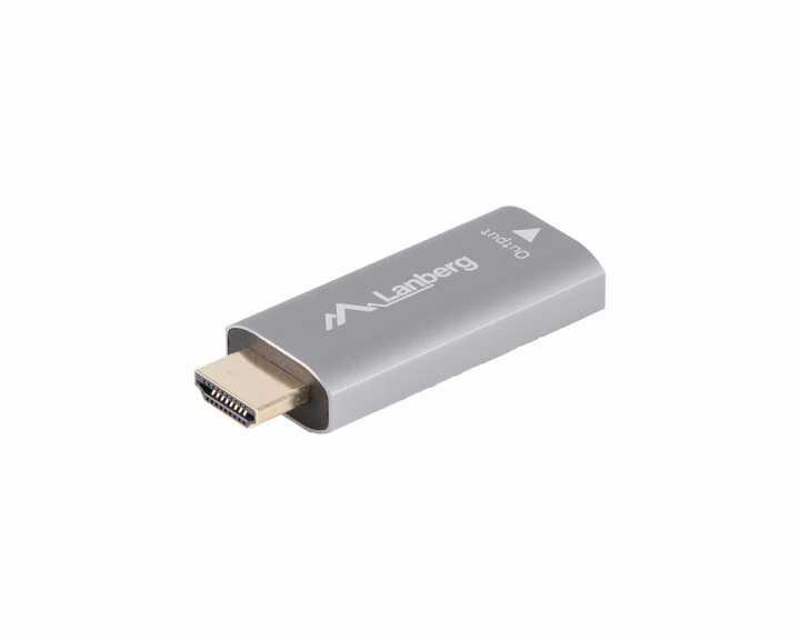 Lanberg HDMI til DisplayPort Adapter 4K - Sølv