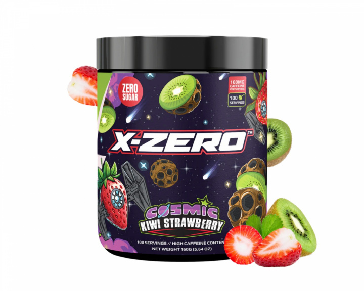 X-Gamer X-Zero Cosmic Kiwi Strawberry - 100 Porsjoner