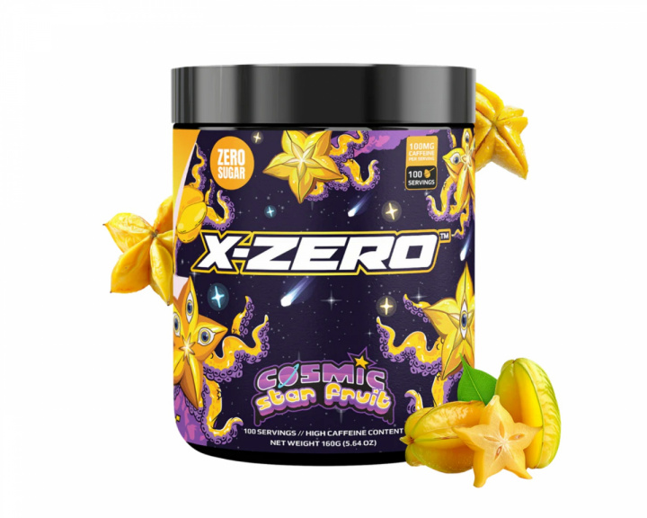 X-Gamer X-Zero Cosmic Star Fruit - 100 Porsjoner