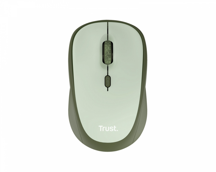 Trust Yvi+ Silent Kabellose Maus ECO - Grønn