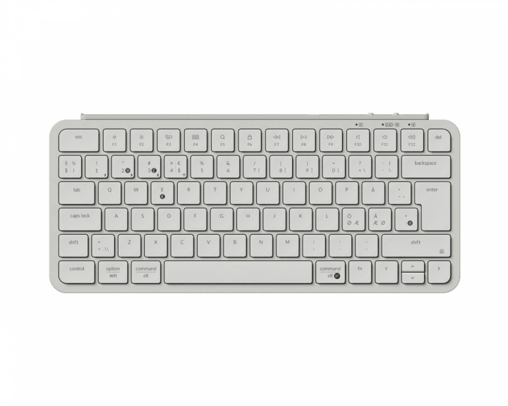 Keychron B1 Pro Ultra-Slim Trådløst Tastatur - Ivory White - ISO