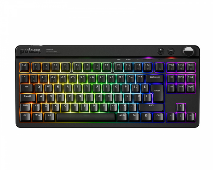 Pulsar Xboard MS TKL Tastatur ISO - Svart