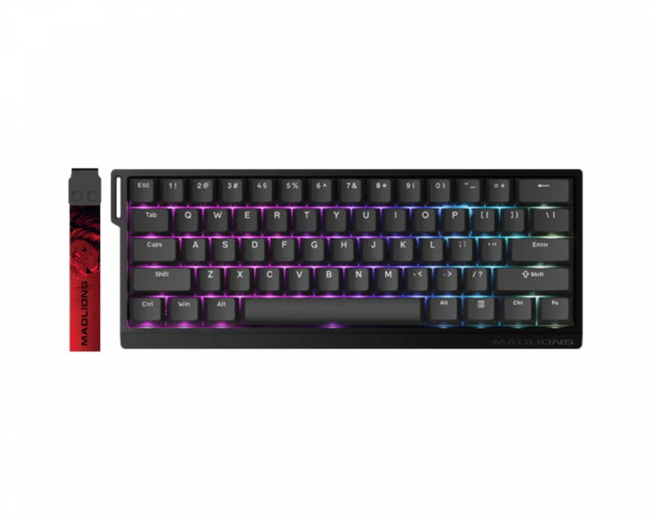 FGG MAD 60 HE RGB Tastatur ANSI [Magnetic Amber PRO] - Svart