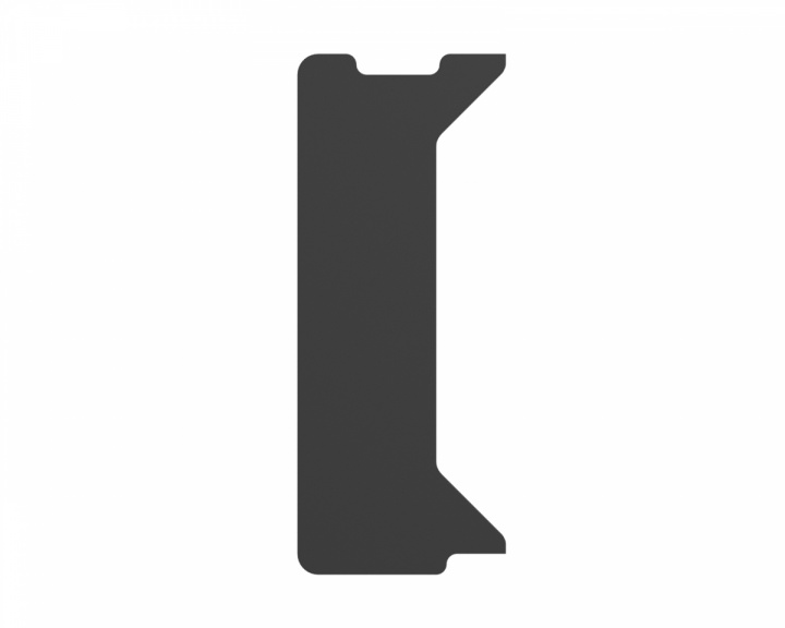 Genesis Bordplate 30cm Venstre til Holm Modular - Svart