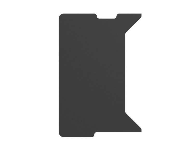 Genesis Bordplate 50cm Venstre til Holm Modular - Svart